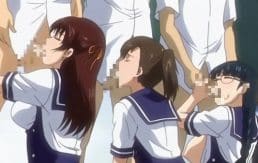 Totally normal schoolday ends with an orgy | Hentai Porn