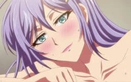 Cute Hentai Girl With Purple Hair And Big Tits Gets Fucked [UNCENSORED]